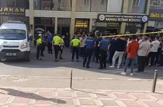Tekirdağ’da müteahhit silahlı saldırıda öldürüldü
