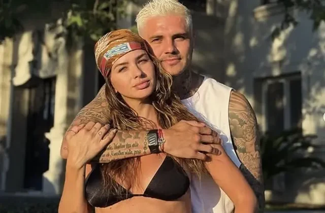 Teknede öpücük yağmuru! Icardi ile Suárez aşk tazeledi