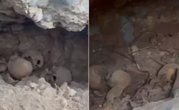 Temel kazısında kepçeye takıldı, ekipler hemen harekete geçti