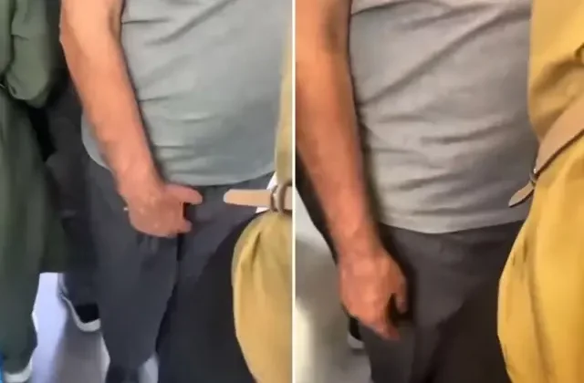 Toplu taşımada taciz skandalı! Kızı yaşındaki kadına yaptıklarına bakın