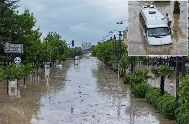 Trabzon sular altında