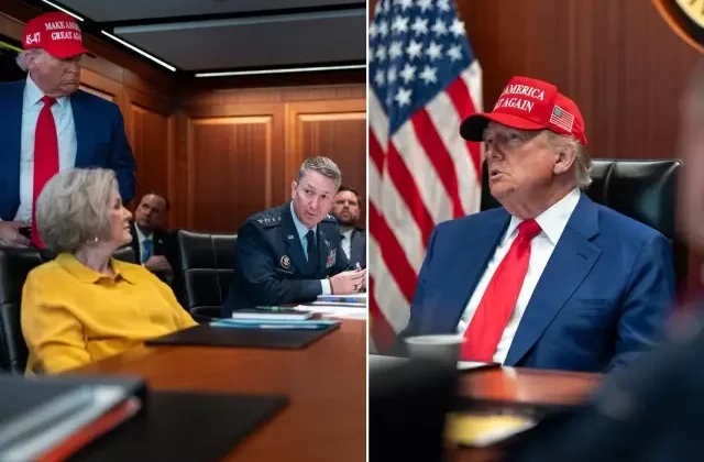 Trump, İran saldırısını böyle takip etti