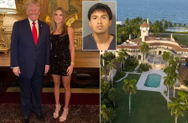 Trump malikanesinde alarm! İçeri girerken Gizli Servis’e yakalandı
