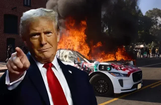 Trump protestolar devam ederken askeri üsten konuşacak: Bugün önemli açıklama yapacağım