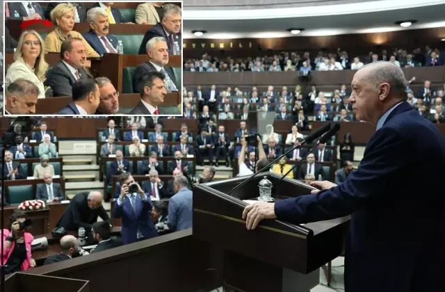 Ünlü iş insanı Leyla Alaton, AK Parti Grup Toplantısı’na katıldı
