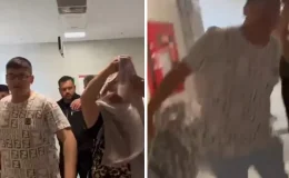 Vicdansız babanın yakınları muhabirlere saldırdı