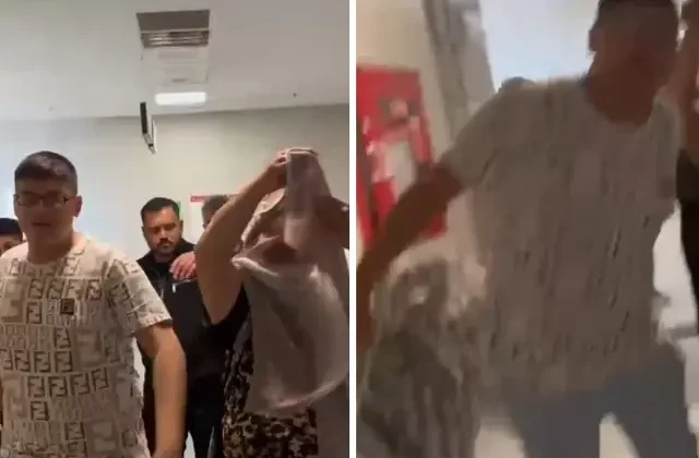 Vicdansız babanın yakınları muhabirlere saldırdı