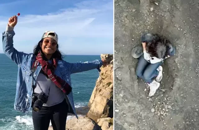Yanardağın içine düşen turistin 4 gün sonra cansız bedeni bulundu