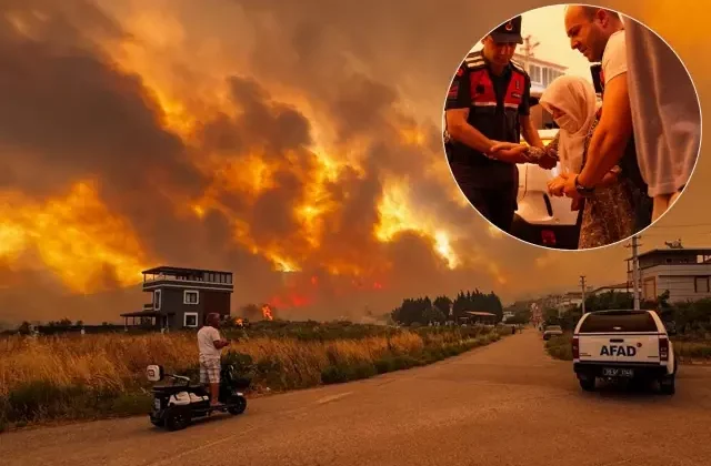 Yangın bölgelerinde mücadele sürerken Meteoroloji’den kötü haber geldi