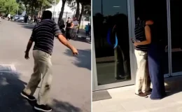 Yırtık kıyafetleriyle kızını YKS’ye yetişmek isteyen babaya büyük şok