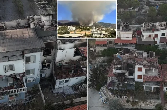 3 ildeki yangınlar sürüyor! Birçok ev küle döndü, gerilim hattı bomba gibi patladı