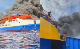 575 yolcu taşıyan gemide yangın çıktı: Ölü ve kayıplar var