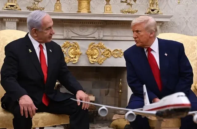 Soykırım yapan İsrail Nobel Barış Ödülü adaylık mektubunu Trump’a sundu