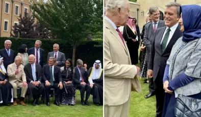 Abdullah Gül, İngiltere Kralı III. Charles ile bir araya geldi