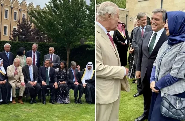 Abdullah Gül, İngiltere Kralı III. Charles ile bir araya geldi