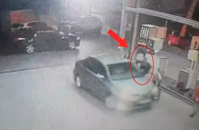 Akaryakıt istasyonunda eski kayınbiraderini katletti