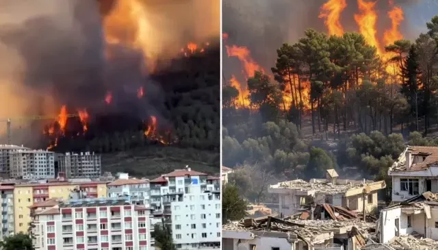 Alevler saatlerdir söndürülemiyor! Hatay’dan gelen görüntüler korkunç