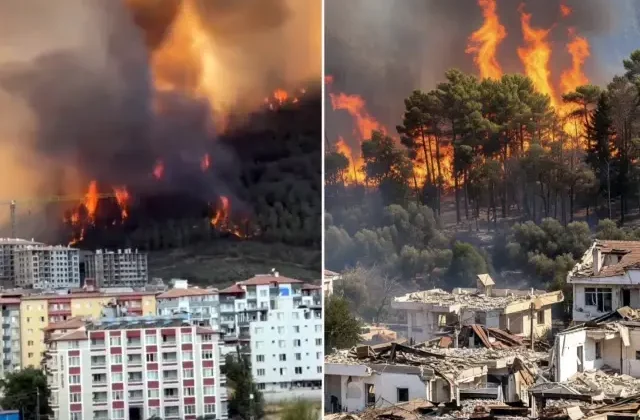 Alevler saatlerdir söndürülemiyor! Hatay’dan gelen görüntüler korkunç