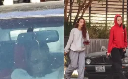 Angelina Jolie kızı Shiloh, arabada kız arkadaşı ile öpüşürken görüntülendi