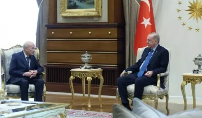 Ankara’da sürpriz görüşme! Cumhurbaşkanı Erdoğan, Bahçeli’yi kabul etti