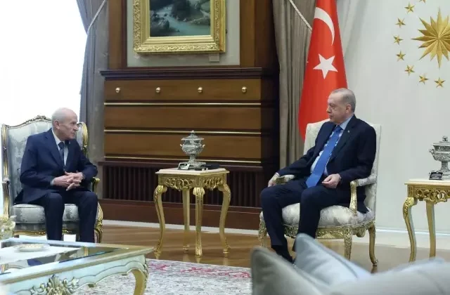 Ankara’da sürpriz görüşme! Cumhurbaşkanı Erdoğan, Bahçeli’yi kabul etti