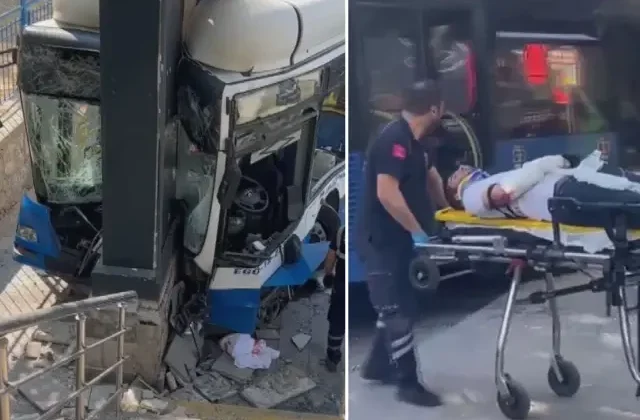 Ankara’da zincirleme kaza! 20 kişi yaralandı