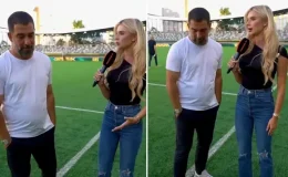 Arda Turan’ın Ukraynalı muhabirle yaptığı röportaj olay oldu