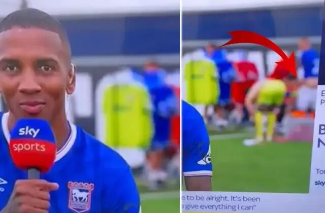 Ashley Young’ın röportajı olay oldu! Şortunu indirip kalçasını gösterdi