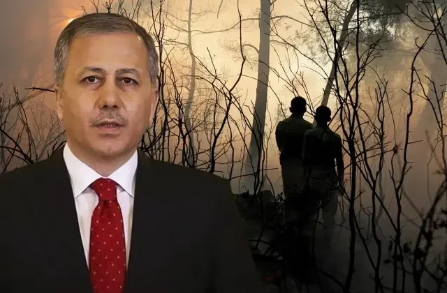 Bakan Yerlikaya yangın bölgesinde: 228 konut ağır hasarlı