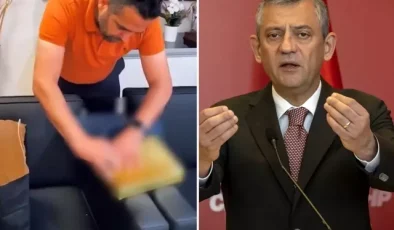 Baklava kutusundaki rüşvete Özel’den bomba yorum: Başımdan aşağı kaynar sular döküldü