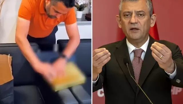 Baklava kutusundaki rüşvete Özel’den bomba yorum: Başımdan aşağı kaynar sular döküldü