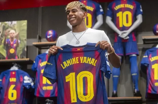 Barcelona’nın yeni 10 numarası Yamal’a rekor maaş! 10 kat zam yapıldı
