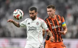 Beşiktaş, Arda Turanlı Shakhtar Donetsk’e karşı tur şansını zora soktu