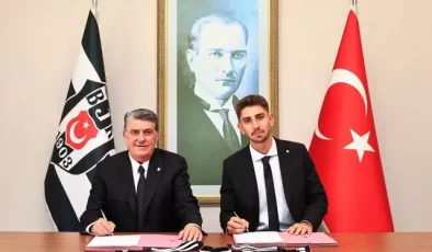Beşiktaş’ta 3 yıllık imza