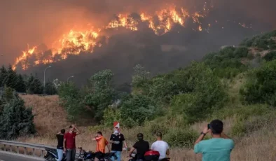 Bilecik’te alevler hızla ilerliyor! 7 köy tahliye edildi