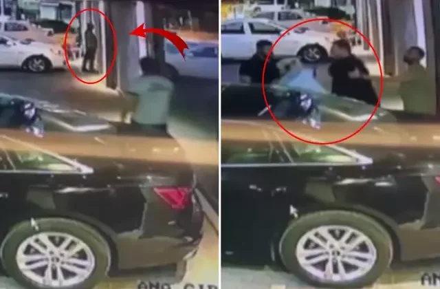 Binanın duvarına tuvaletlerini yapıp dehşet saçtılar