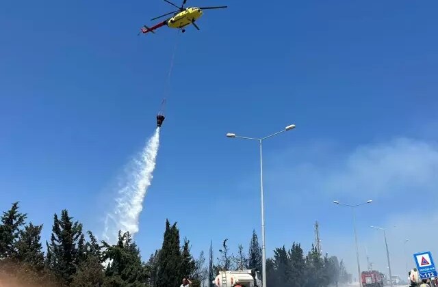 Bir orman yangını da İzmir’de! Bornova’da başlayıp Buca’ya sıçradı