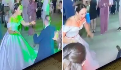 Bu nasıl dans? Olan biteni gerçek sanıp sahneye fırlayan bile var