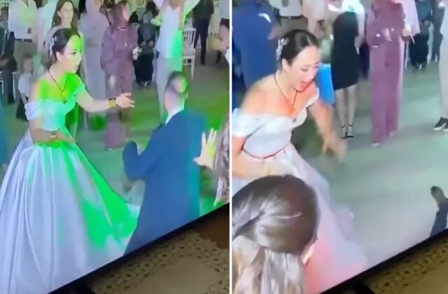 Bu nasıl dans? Olan biteni gerçek sanıp sahneye fırlayan bile var