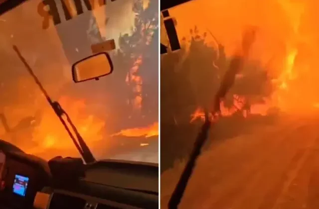 Buca’da ekipler alevlerin arasında kaldı: Öleceksek de birlikte öleceğiz