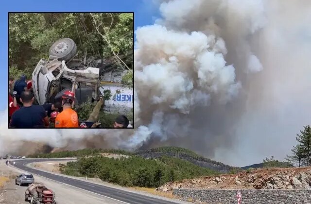 Bursa alevlere teslim! Yangın bölgesinden bir acı haber daha geldi