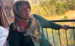 Ailesiyle ateş hattının ortasında kalan kadın: Çocuklarım yanacak diye çok korktum
