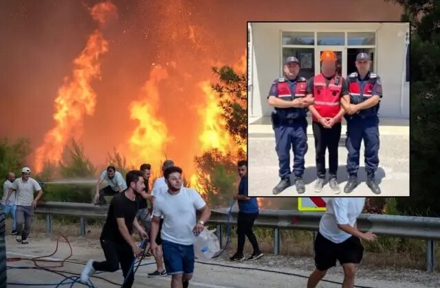 Bursa’da sahte AKUT’çu yangın bölgesinde yakalandı