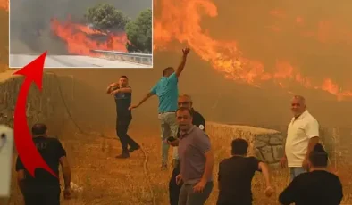 Çeşme ve Ödemiş’teki yangınlar büyüdü! Otoyol çevresi alev alev, can kaybı var