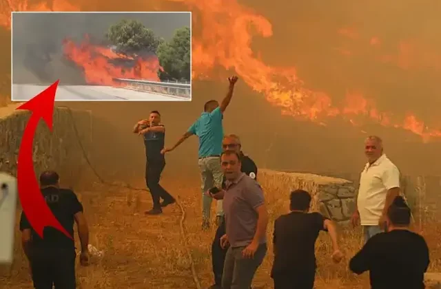 Çeşme ve Ödemiş’teki yangınlar büyüdü! Otoyol çevresi alev alev, can kaybı var