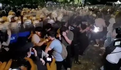 CHP’nin Saraçhane mitingi sonrası arbede: Gözaltılar var