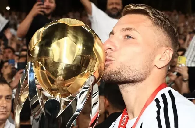 Ciro Immobile, Beşiktaş’a veda etti
