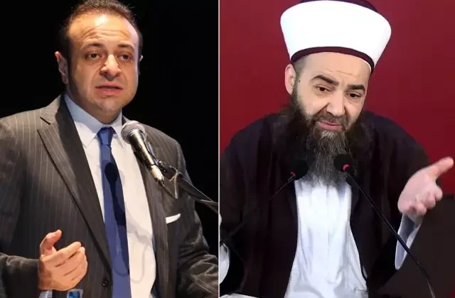 Cübbeli Ahmet ile Egemen Bağış birbirine girdi: Yanmaz kefen pazarlayıcısı