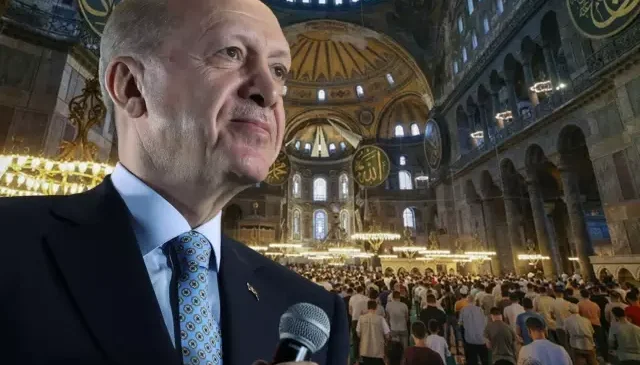 Cumhurbaşkanı Erdoğan’dan Ayasofya mesajı: Ebediyen özgür kalacak