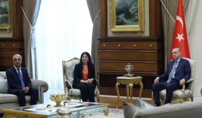 Cumhurbaşkanı Erdoğan ile görüşen DEM Parti’den ilk açıklama